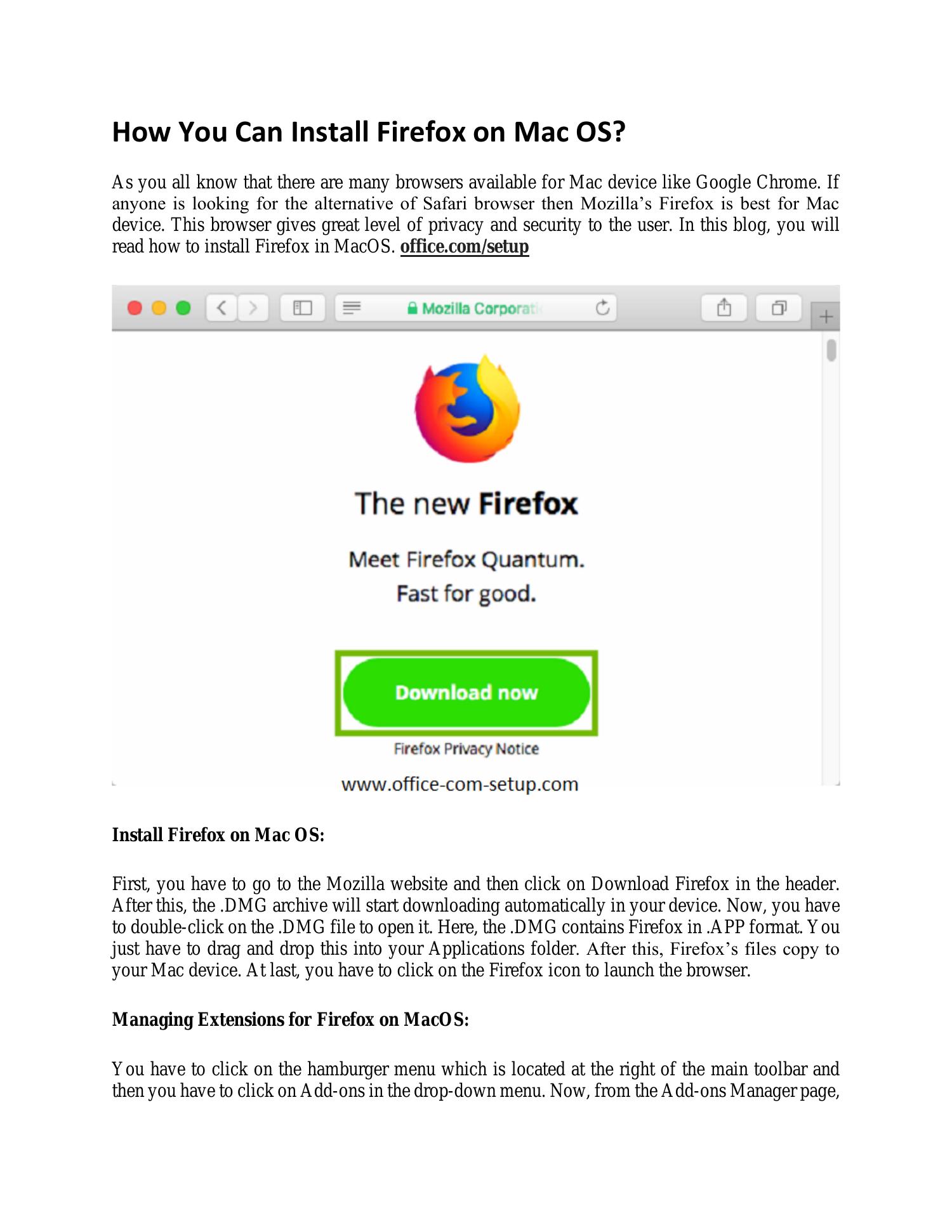 how good is firefox for mac